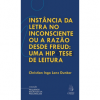 Instância da letra no inconsciente ou a razão desde Freud: uma hipótese de leitura