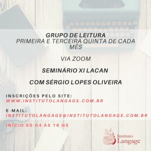Grupo de leitura: Seminário XI Lacan (2018)