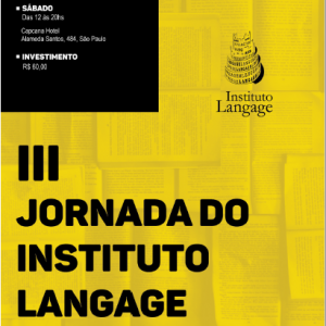 III Jornada do Instituto Langage (São Paulo - Outubro/2019)