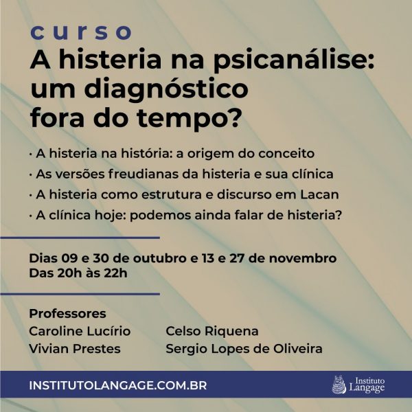 A histeria na psicanálise: um diagnóstico fora do tempo? - Image 2