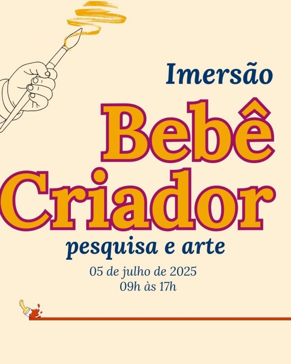 Imersão Bebê Criador - Pesquisa e Arte