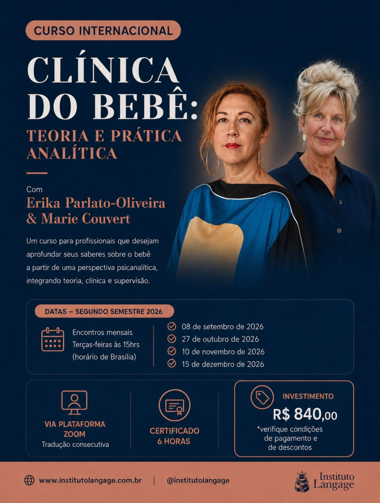 Curso Internacional - Clínica do Bebê: Teoria e Prática Analítica - Imagem 2
